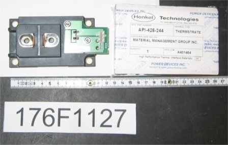 176F1127 <br> IGBT Single 400AMP 1200 lower <br> RECAMBIO DANFOSS<br>PARA EQUIPOS DISCONTINUADOS