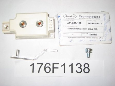 176F1138 <br> Rectifier SCR 250AMP 1600V <br> RECAMBIO DANFOSS<br>PARA EQUIPOS DISCONTINUADOS