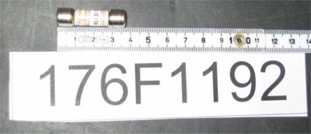 176F1192 <br> Fuse Internal 12AMP 600V KLKD <br> RECAMBIO DANFOSS<br>PARA EQUIPOS DISCONTINUADOS