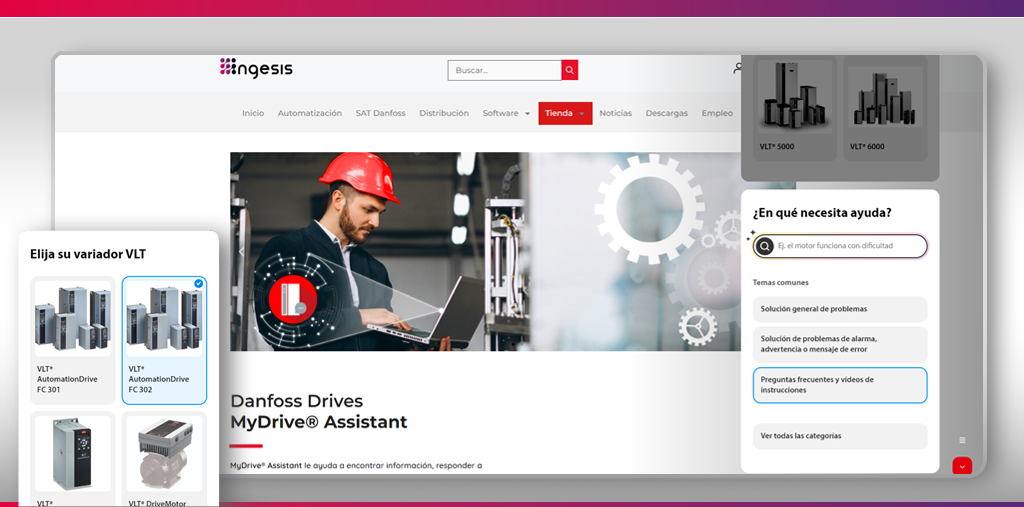 MyDrive Assistant-Danfoss-Drives-Ingesis-Automatizacion