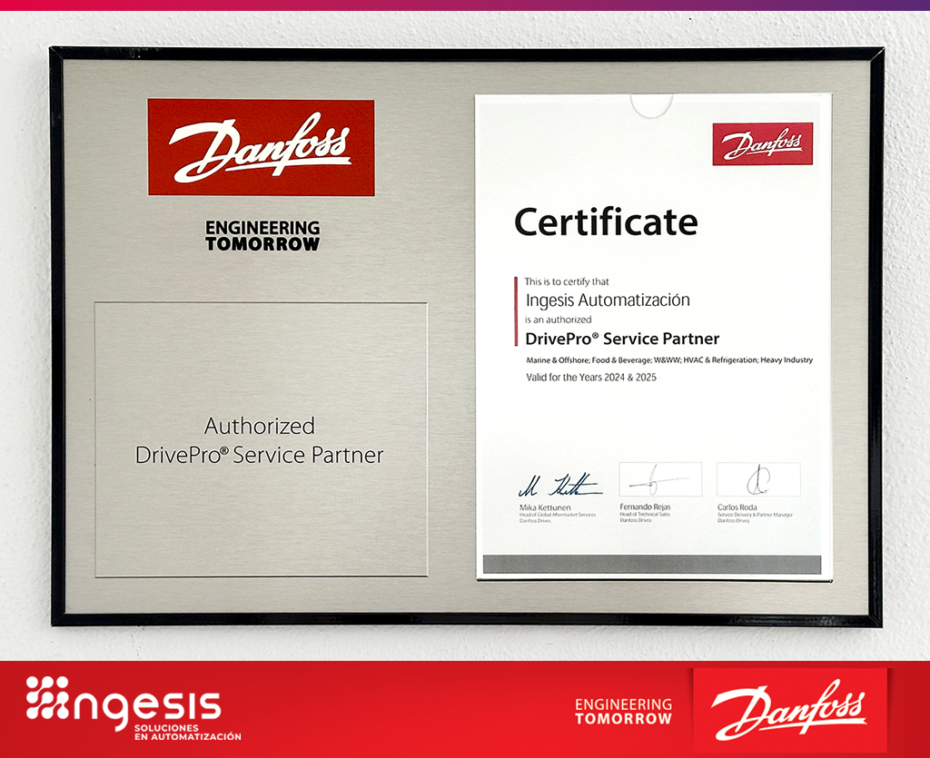 CERTIFICADO-DANFOSS-DRIVEPRO-SERVICE-PARTNER-SEDE-INGESIS-VALENCIA