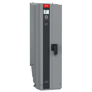 Variador de frecuencia Danfoss iC7-Automation 137L9152 trifásico 90 kW 170 A con PROFINET y panel OPX20