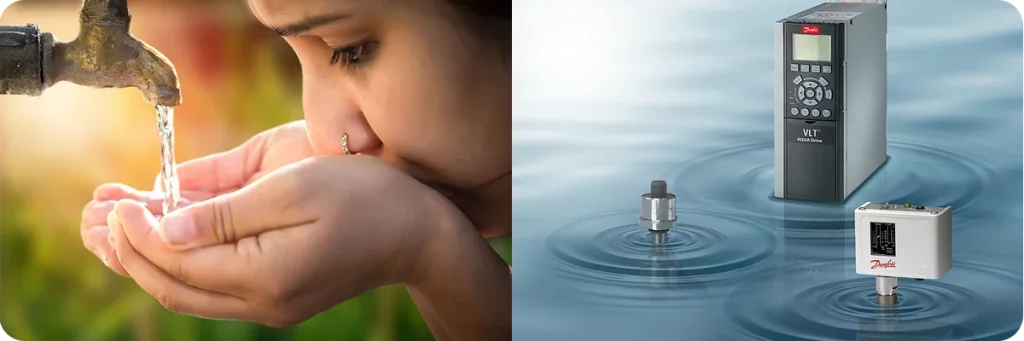 Tratamiento de aguas residuales con variadores Danfoss e Ingesis en España