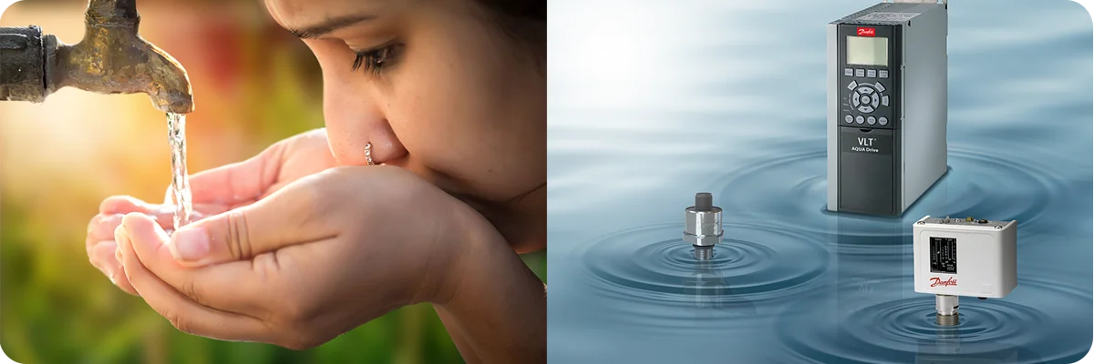 Tratamiento de aguas residuales con variadores Danfoss e Ingesis en España