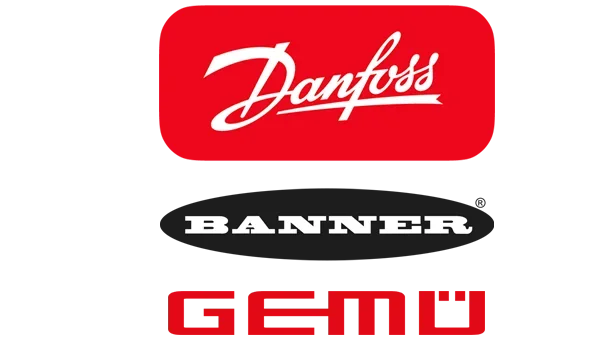 Soluciones industriales para tratamiento de aguas residuales y riego con Danfoss, Banner y Gemü en España