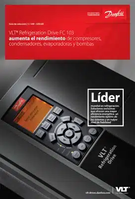 Guía de programación del variador de frecuencia Danfoss VLT® Refrigeration Drive FC 103