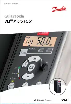 Guía de programación del variador de frecuencia Danfoss VLT® Micro Drive FC 51