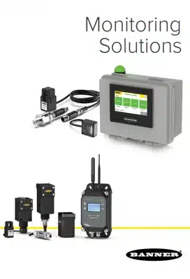 Soluciones Banner de monitorización para bombas, motores y equipos industriales