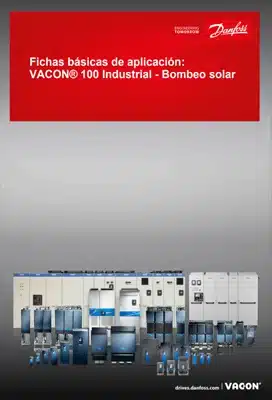 Guía de aplicación Danfoss VACON® 100 INDUSTRIAL para variadores de frecuencia