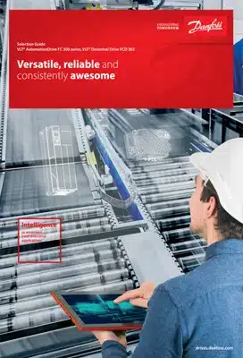 Guía de selección Danfoss VLT® AutomationDrive FC-301/302 para variadores de frecuencia