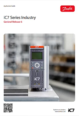 Guía de aplicaciones industriales iC7-Automation Danfoss Drives configuración parámetros control motor y seguridad funcional