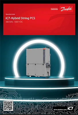 Guía de funcionamiento iC7 Hybrid String PCS Danfoss Drives convertidor de potencia para aplicaciones de electrificación y energía