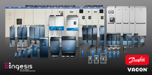 Gama de convertidores de frecuencia VACON® de Danfoss para aplicaciones industriales con foco en bombas ventiladores y compresores