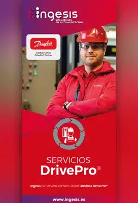 Folleto de servicios Danfoss DrivePro® para variadores de frecuencia