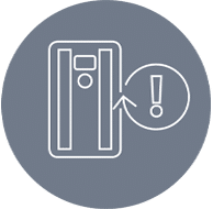 Icono de Danfoss DrivePro® Exchange para la sustitución rápida de variadores de frecuencia averiados.