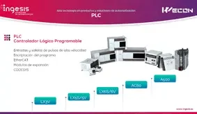 Presentación de productos WECON PLC HMI Servo V-Box IIoT