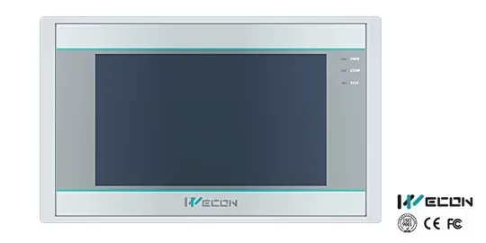Pantallas HMI WECON Serie PI3000ie para visualización y operación en automatización industrial