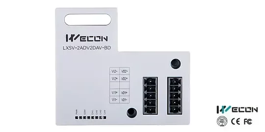 Módulo BD LX5V WECON para ampliación en PLC compacto