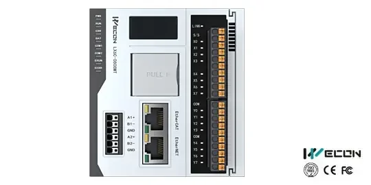 PLC de tamaño medio WECON basado en CODESYS para automatización industrial