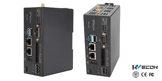 Gateway V-BOX WECON Serie RH con doble Ethernet HDMI y conectividad 4G y Wi-Fi integrada