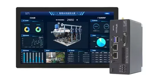 V-Box RH WECON remote HMI y gateway IIoT para visualización y soporte remoto